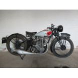 Offered from the Collection of the Late Peter McManus, 1931 New Imperial 245cc Model 9 Frame no. ...