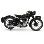 Offered from the National Motorcycle Museum Collection, 1950 AJS 497cc Model 18 Frame no. 58667 E...