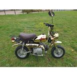 1984 Honda 49cc Z50J Gold Limited Edition 'Monkey Bike' Frame no. Z50J-1632968 Engine no. Z50JE-1...