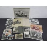 Offered from the estate of the late Percy Tait A large quantity of photographs and photograph al...