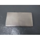 A believed silver cigarette case