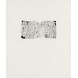 Eduardo Chillida (Spanish, 1924-2002) La Indetenible Quietud II Etching and aquatint, 1998, on w...