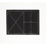 Bob Law (British, 1934-2004) Kisses and Crosses 2000 The complete set of eight etchings, 2003, on...