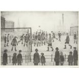 Laurence Stephen Lowry R.A. (British, 1887-1976) The Football Match Offset lithograph, on wove, s...
