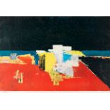 After Nicolas de Staël (French, 1914-1955) Untitled (Paysage) Offset lithograph printed in colour...