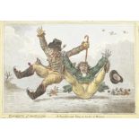 James Gillray (British, 1756-1815) Elements of Skateing. - Attitude! - Attitude is every-thing!; ...