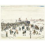 Laurence Stephen Lowry R.A. (British, 1887-1976) Ferry Boats Offset lithograph printed in colours...