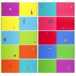 Michael Craig-Martin R.A. (Irish, born 1941) Book The complete portfolio, 1997, comprising ten do...