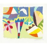 Gillian Ayres C.B.E., R.A. (British, 1930-2018) Nabta Woodcut printed in colours, 2017, on Japan,...