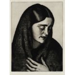 Dame Laura Knight, RA, RWS (British, 1877-1970) Daughter of Israel Drypoint, 1950, on cream laid,...