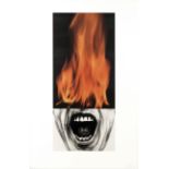 Robert Longo (American, born 1955) Man on Fire (Arena Brains) Lithograph printed in colours, 1986...