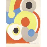 Sonia Delaunay (French, 1885-1979) Ballons multicolores Lithograph printed in colours, 1970, on w...