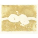 Antoni Tàpies (Spanish, 1923-2012) Untitled, from 'El Péndulo Inmóvil' Etching and aquatint with...