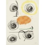 Joan Miró (Spanish, 1893-1983) Plate IV, from 'Obra Inèdita Recent' Lithograph printed in colour...