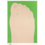 Tom Wesselmann (American, 1931-2004) Great American Foot (Olympische Spiele München 1972) Screen...