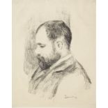 Pierre-Auguste Renoir (French, 1841-1919) Ambroise Vollard, from 'Douze lithographies originales ...