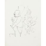 George Grosz (German, 1893-1959) Five Plates, from 'Ecce Homo' Five offset lithographs printed in...