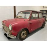 1966 Morris Mini Cooper 1275 'S' Mk1 Sports Saloon Project Chassis no. KA254/676221