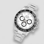 Rolex. A stainless steel automatic chronograph bracelet watch Cosmograph Daytona, Ref: 116500LN,...