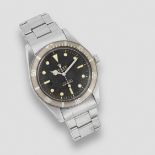 Rolex. A stainless steel automatic bracelet watch with gilt dial Submariner, Ref: 5508, Circa 1962