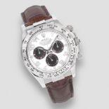 Rolex. An 18K white gold automatic chronograph wristwatch Cosmograph Daytona, Ref: 116519, Circa...