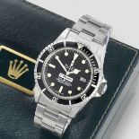 Rolex. A fine and rare stainless steel automatic calendar bracelet watch Comex Sea Dweller, Ref:...