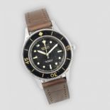 Blancpain. A rare stainless steel automatic divers wristwatch Fifty Fathoms Rotomatic, Ref: 810, ...