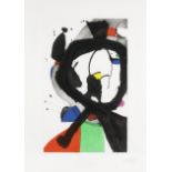 Joan Mir&#243; (1893-1983) La femme du marin, from People of the Sea Aquatint, carborundum and d...