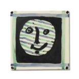 Pablo Picasso (1881-1973) Masque marked and numbered K 121/Edition Picasso/132/300/Madoura (on th...