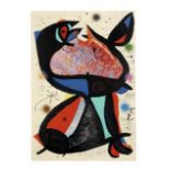 Joan Mir&#243; (1893-1983) Nestor Lithograph in colours, 1975, on wove paper, signed and numbered...