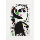 Joan Mir&#243; (1893-1983) Ma&#238;tre a bord, from People of the Sea Aquatint, drypoint and carb...