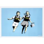 Banksy (born 1975) Jack & Jill (Police Kids) Screenprint in colours, 2005, on wove paper, signed,...