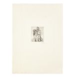 Pablo Picasso (1881-1973) Deux Figures Nues Drypoint printed with tone, 1909, on Arches laid pape...
