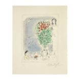 Marc Chagall (1887-1985) Saint-Paul de la F&#234;netre Lithograph in colours, 1978, on Arches wov...