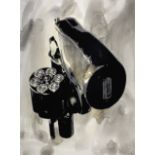 Robert Longo (born 1955) Untitled (Gun) from The Hope and Optimism Portfolio Screenprint in black...