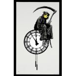 Banksy (born 1975) Grin Reaper Screenprint in colours, 2005, on wove paper, signed, dated and nu...