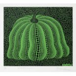 Yayoi Kusama (born 1929) Pumpkin 2000 (Green) Screenprint in colours, 2000, on wove paper, signed...