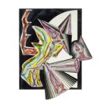 Frank Stella (born 1936) Then Came Death and Took the Butcher, from Illustrations after El Lissit...