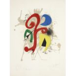 Joan Mir&#243; (1893-1983) Jardin au Clair de Lune (Hommage &#224; T&#233;riade) Lithograph in co...