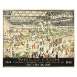 HELEN MADELEINE McKIE (d.1957) WATERLOO STATION - PEACE. Southern Railway