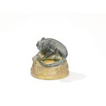 Amalric Walter and Henri Bergé 'Chameleon' paperweight, early 20th Century