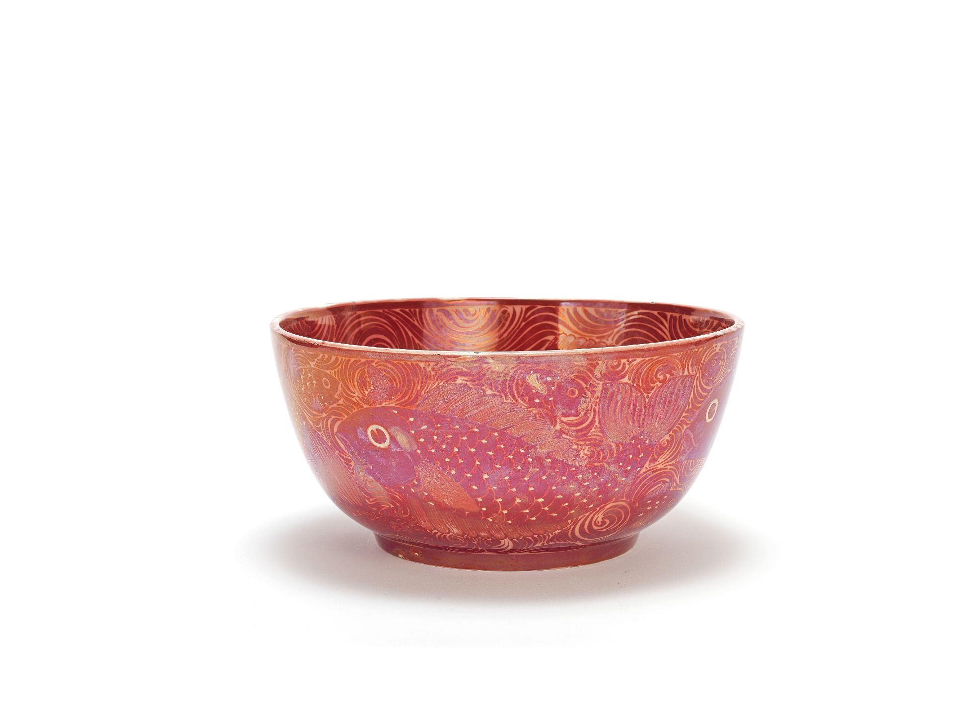 William de Morgan Large bowl, circa 1890