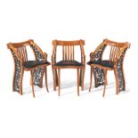 Bo&#345;ek Šípek Set of three 'Lenora' chairs, 1992