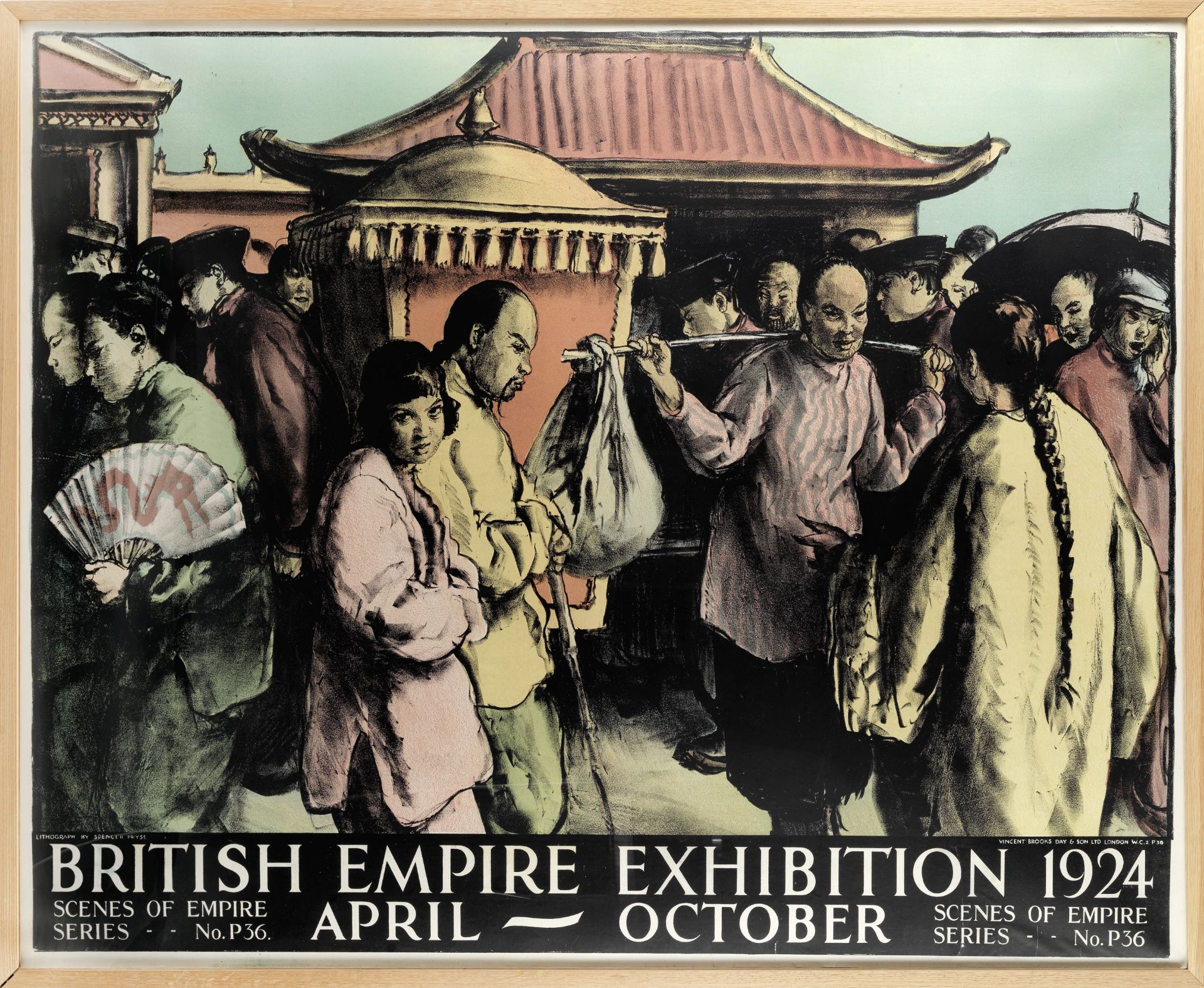 GERALD SPENCER PRYSE BRITISH EMPIRE EXHIBITION 1924