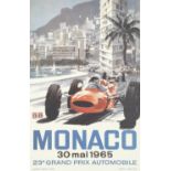 MICHAEL TURNER (1934- ) MONACO 23e GRAND PRIX. 1965.