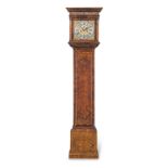 An early 18th century walnut longcase clock with published provenance Jeremiah Martin, London