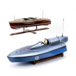 A radio controlled scale model of the Bluebird K3 Water Speed Record powerboat, ((2))