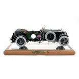A fine 1:8 scale limited edition model of a 1929 4&#189; Litre Bentley by Sapor Modelltechnik of ...