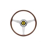 A Ferrari Daytona steering wheel, by Nardi, Italian,