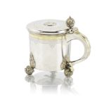 An 18th century Swedish silver tankard Friedrich Heinrich Klinck, Stockholm 1732